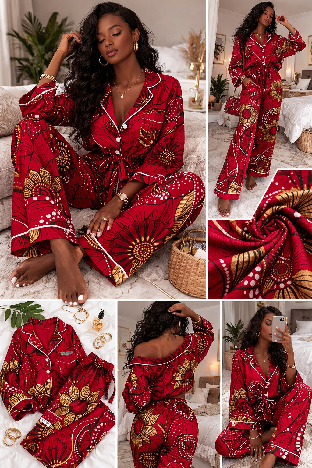 Pyjama Wax Femme – Made in Sénégal
